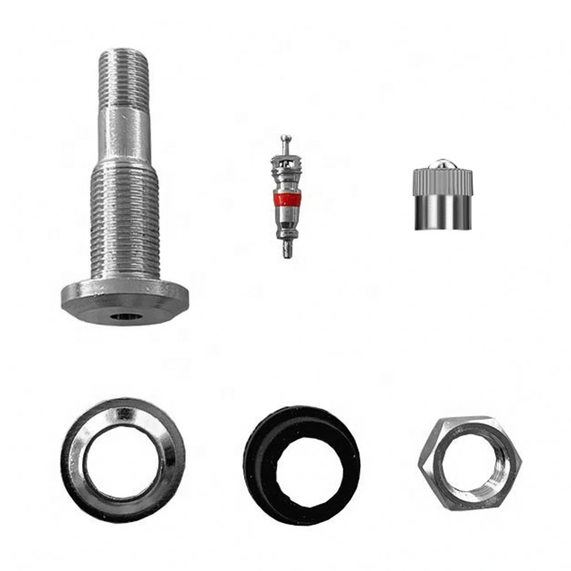 TR416 Chrome Metal Tubeless Clamp In Valve Stem