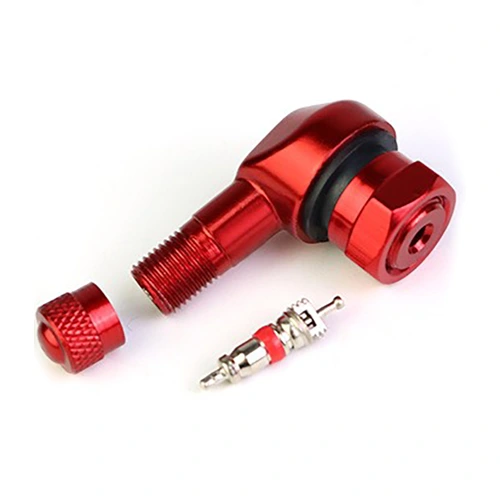 CNC Motorcycle 90 Degree Angle Wheel Tire Stem Tubeless Valve