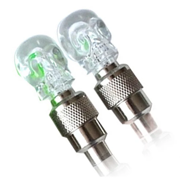 Gemstone Skull Valve Light
